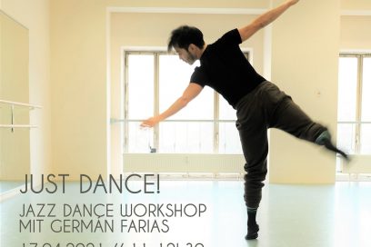 Just dance! Jazzdance fun Workshop mit Germán Farias